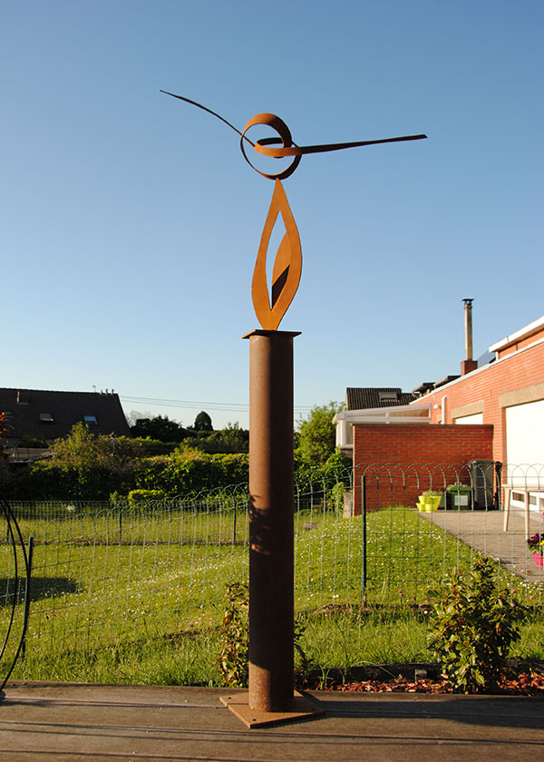 Sculpture Acier Corten - Gelmi