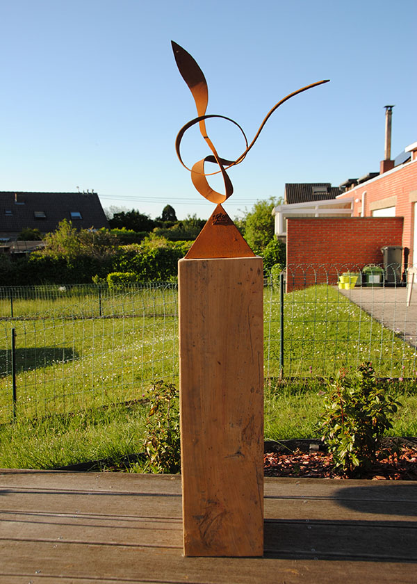 Sculpture Acier Corten - Gelmi